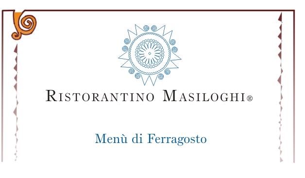 Menu ferragosto